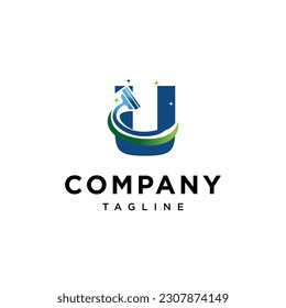  Letter U cleaning care logo icon vector template.eps