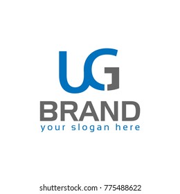 Letter U and G, Logo Design Element