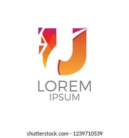 Letter 'u' Geometric
