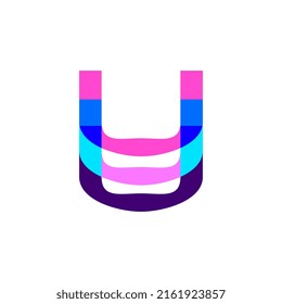 diseño del logotipo de la carta u joy