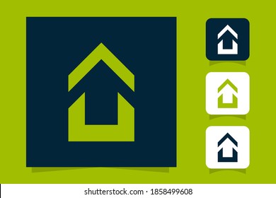 Letter u line real estate logo design. minimal stylish and Luxury elegant vector element. Premium business logotype. Graphic alphabet u symbol for corporate business identity and real estate agency 