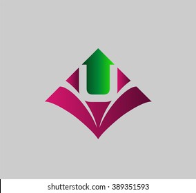 Letter u logo
