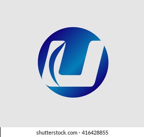 Letter U logo
