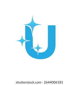 Letter U logo, U logo, AI logo set, modern and minimal design, tech-inspired, colorful icons and symbols, suitable for artificial intelligence, innovation, branding, startups, and digital identity.