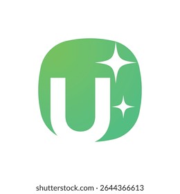 Letter U logo, U logo, AI logo set, modern and minimal design, tech-inspired, colorful icons and symbols, suitable for artificial intelligence, innovation, branding, startups, and digital identity.