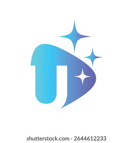 Letter U logo, U logo, AI logo set, modern and minimal design, tech-inspired, colorful icons and symbols, suitable for artificial intelligence, innovation, branding, startups, and digital identity.