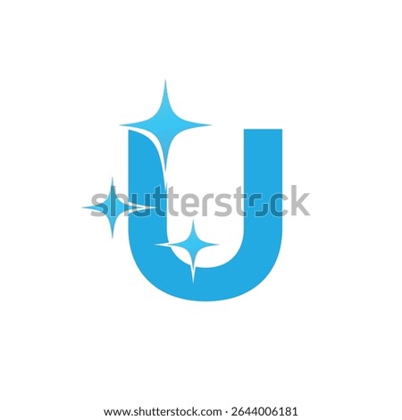 Letter U logo, U logo, AI logo set, modern and minimal design, tech-inspired, colorful icons and symbols, suitable for artificial intelligence, innovation, branding, startups, and digital identity.