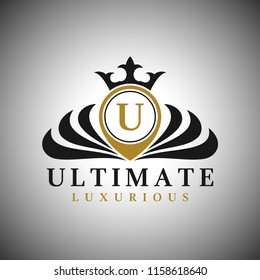 Letter U Logo - Classic Luxurious Style Logo Template