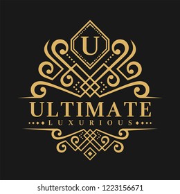 Letter U Logo - Classic Luxurious Style Logo Template