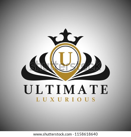 Letter U Logo - Classic Luxurious Style Logo Template
