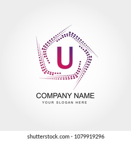 Letter U Logo Design