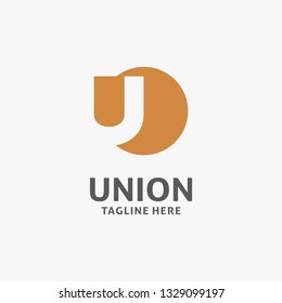 Letter U logo design