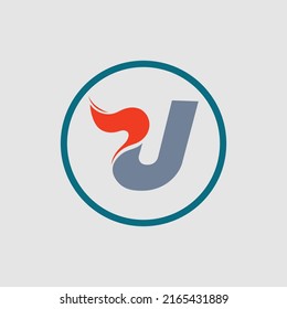letter u logo design for company brand, business, shop brand