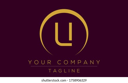 Letter U Logo Design, Creative Modern Icon U