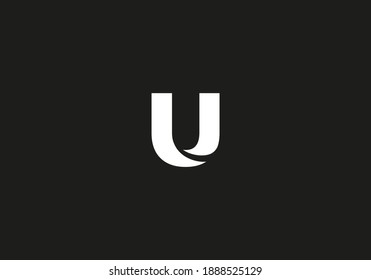 Letter U logo design . modern Letter U logo . vector illustration