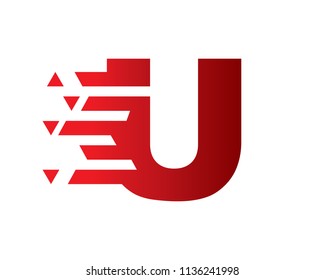 Letter U Logo Design Template