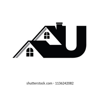 Letter U Logo Design Template