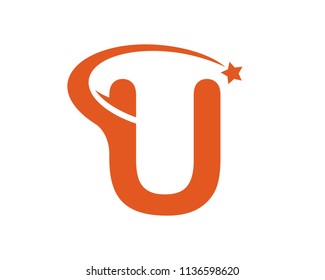 Letter U Logo Design Template