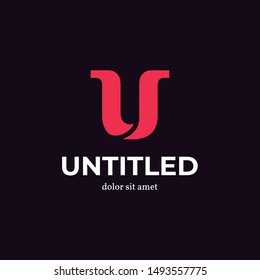 Letter U Logo Design Template Inspiration - Vector