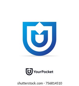 Letter U Logo design Template Vector illustration 