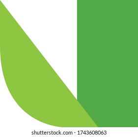 material vectorial de diseño del logotipo de la letra u