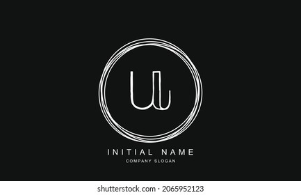 Letter U Logo Design Vector Illustration 