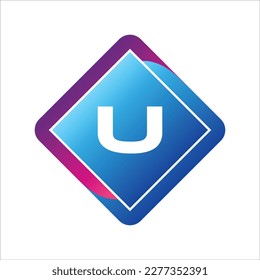 Letter U Logo. U Letter Design Vector