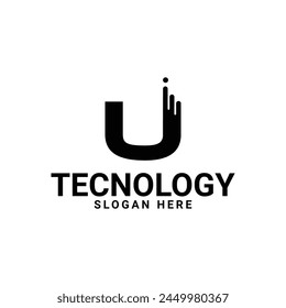 Letter U Logo Design Vector