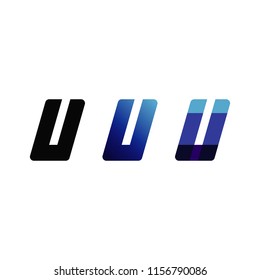 Letter U Logo, U Icon Design