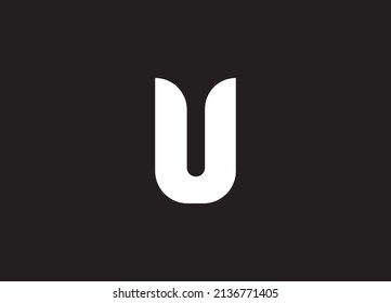 Letter U logo icon design template elements