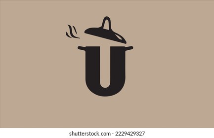 Letter U logo icon design template elements