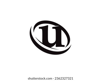 Letter U logo icon design template elements. U logo design