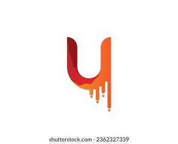 Letter U logo icon design template elements. U logo design