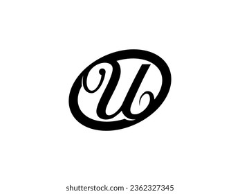 Letter U logo icon design template elements. U logo design
