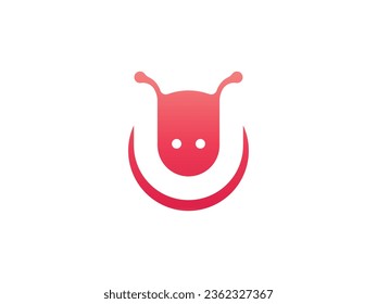 Letter U logo icon design template elements. U logo design