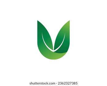 Letter U logo icon design template elements. U logo design