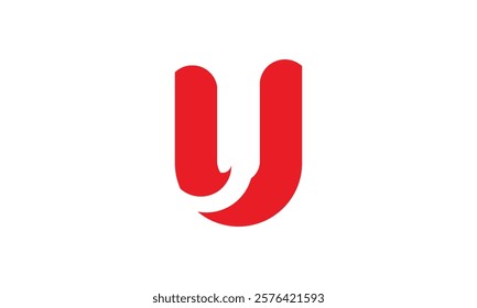 Letter u Logo Icon Design Template. Technology Abstract Connection Pyramid Triangle Vector Logotype.