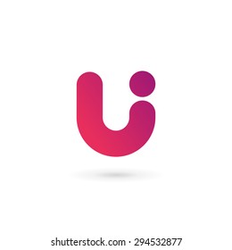 Letter U logo icon design template elements
