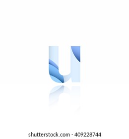 Letter U logo icon design
