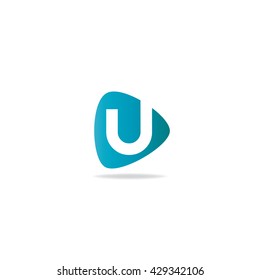 Letter U Logo Icon Design Template Elements