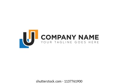 letter u logo, icon, symbol