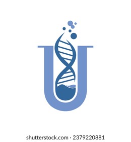letter U logo icon vector design