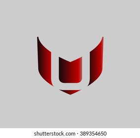 Letter U logo Icons Vector Graphic Design
