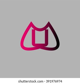 Letter U logo Icons Vector Graphic Design
