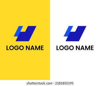 plantilla de diseño de logotipo moderno de la carta u logotipo