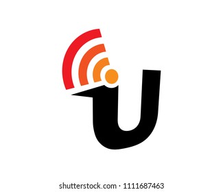 Letter U Logo Symbol Template Design Vector, Emblem, Design Concept, Creative Symbol, Icon