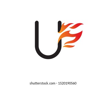 Letter U logo or symbol template design