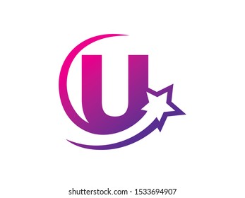 Letter U logo or symbol template design
