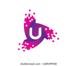 Letter U Logo Template Design Vector, Emblem, Concept Design, Creative Symbol, Icon