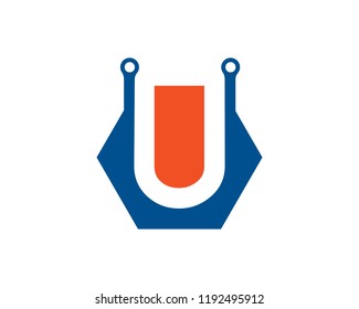 Letter U Logo Template Design Vector, Emblem, Concept Design, Creative Symbol, Icon
